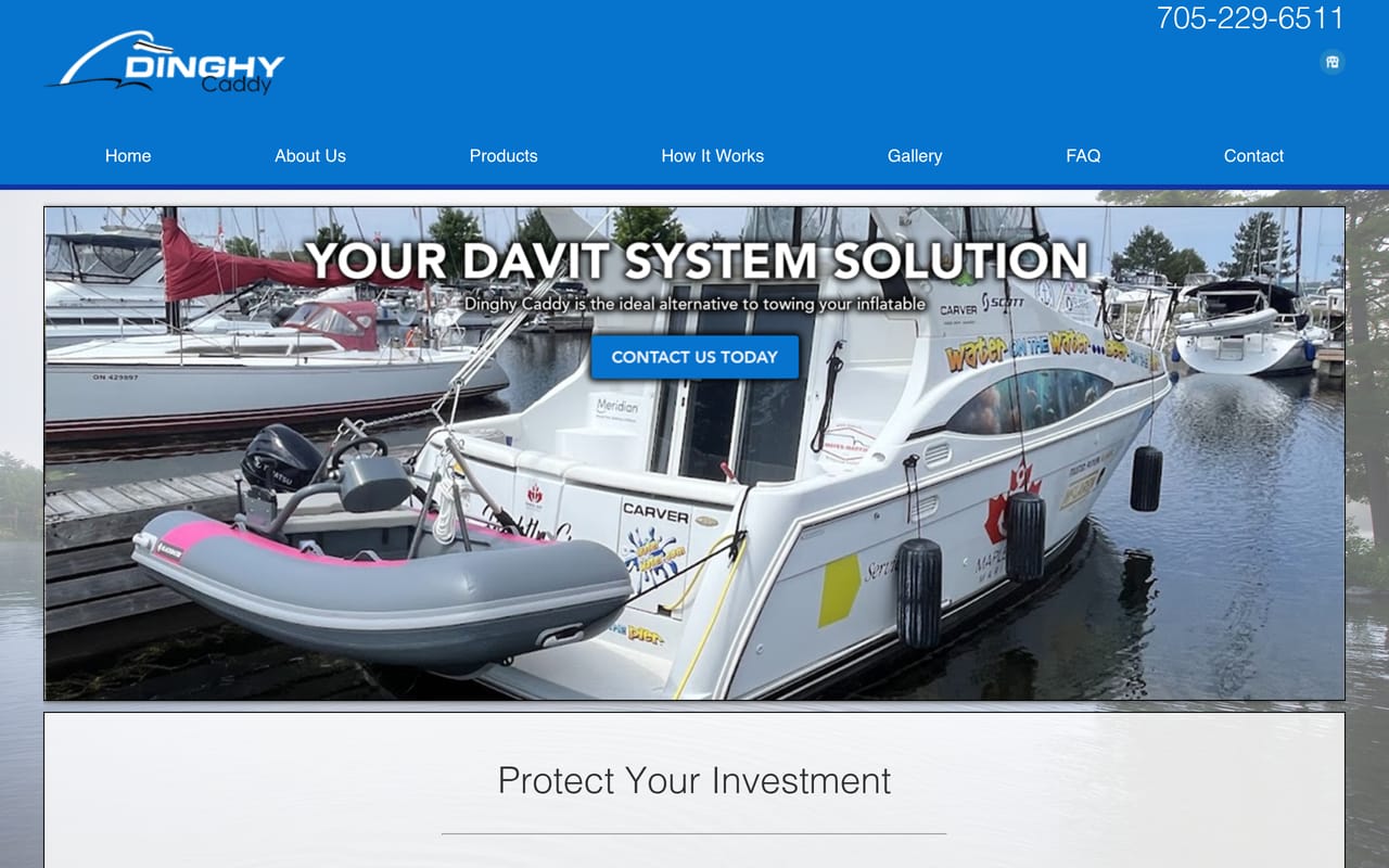 Dinghy Caddy website